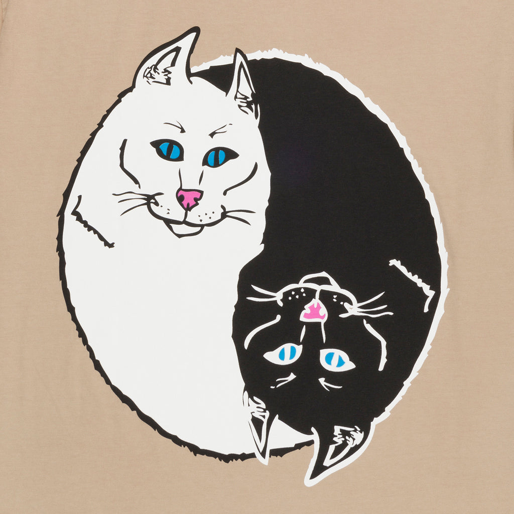 RIPNDIP Nermal Yang T Shirt - Almond