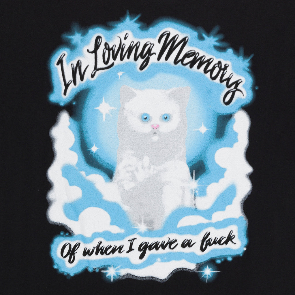 RIPNDIP In Loving Memory T Shirt - Black