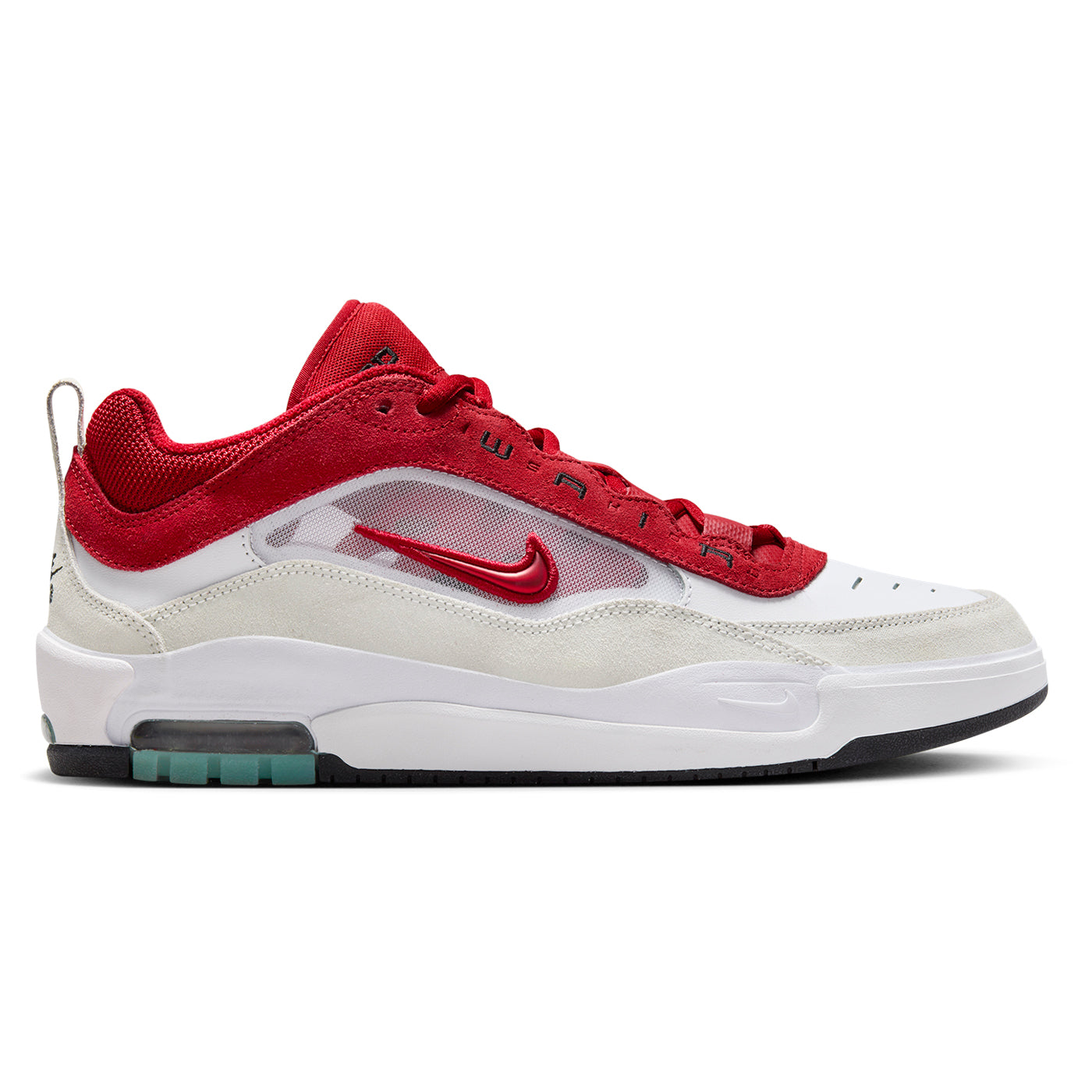 Nike SB Air Max Ishod Shoes White Varsity Red Summit White