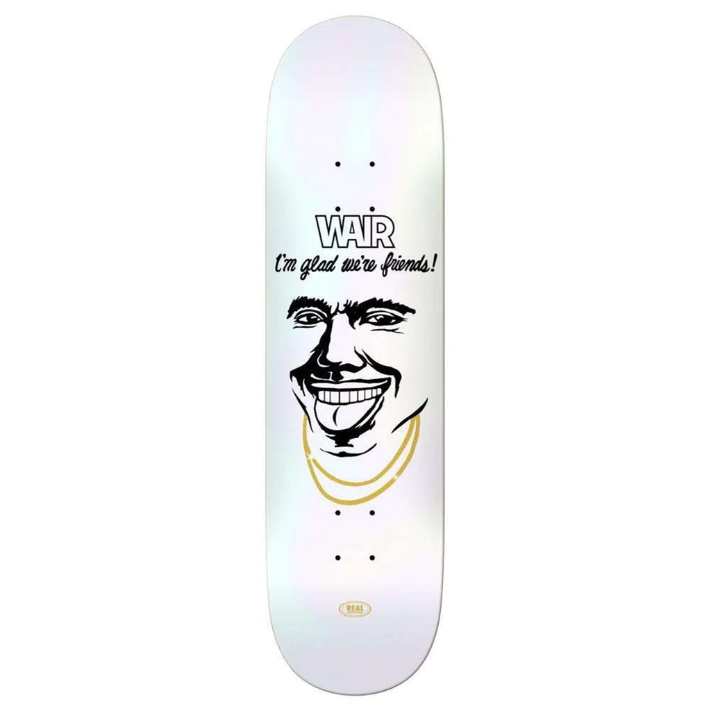 Real Skateboards Ishod Smile Happy Skateboard Deck - 8.25" - bottom