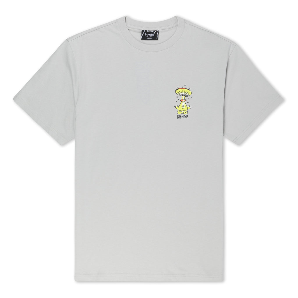 RIPNDIP Know Ur Shrooms T Shirt - Grey