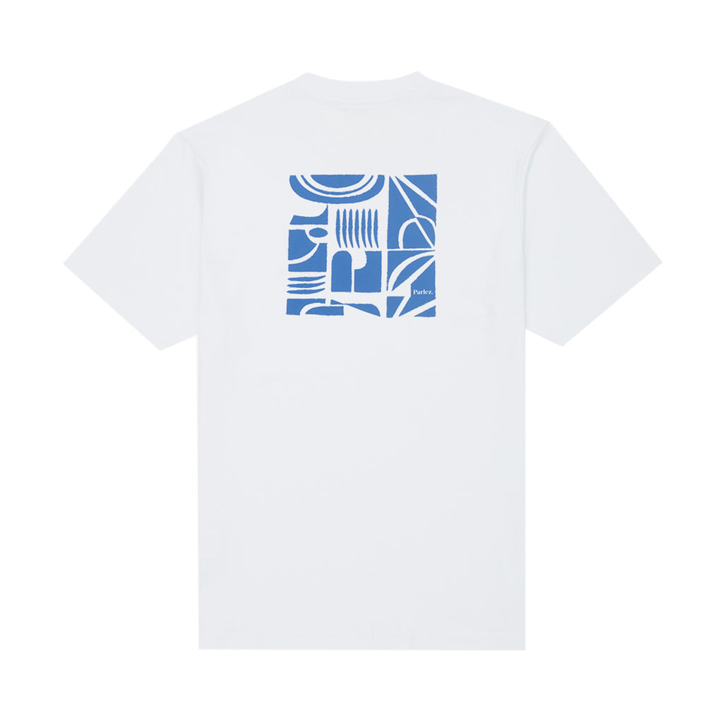 Parlez Link T Shirt - White - back