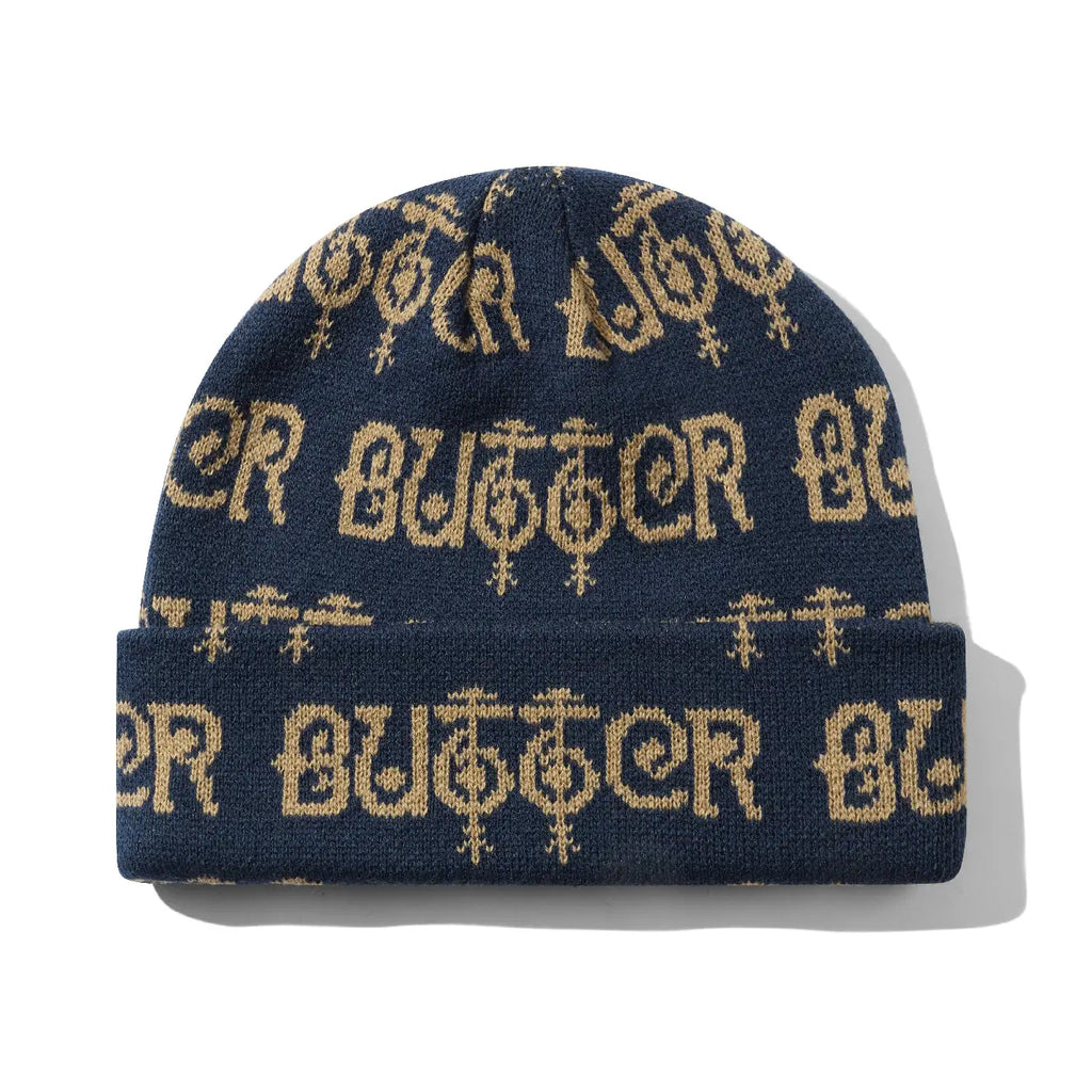 Butter Goods Love Dance Cuff Beanie - Dark Blue - main