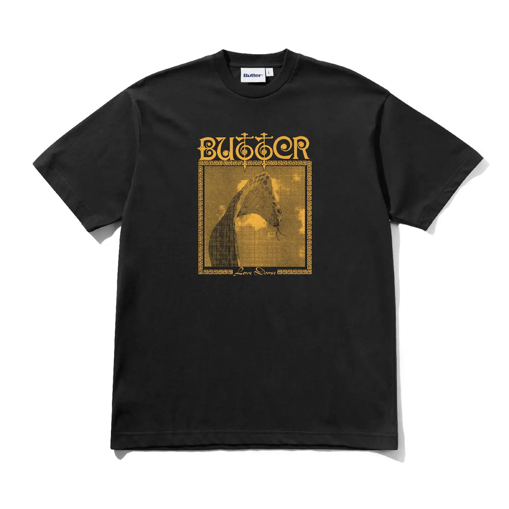 Butter Goods Love Dance T Shirt - Black - main