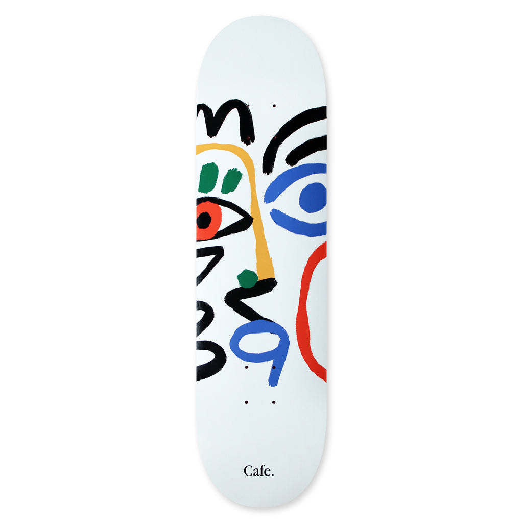 Skateboard Cafe Marcello Skateboard Deck  - White