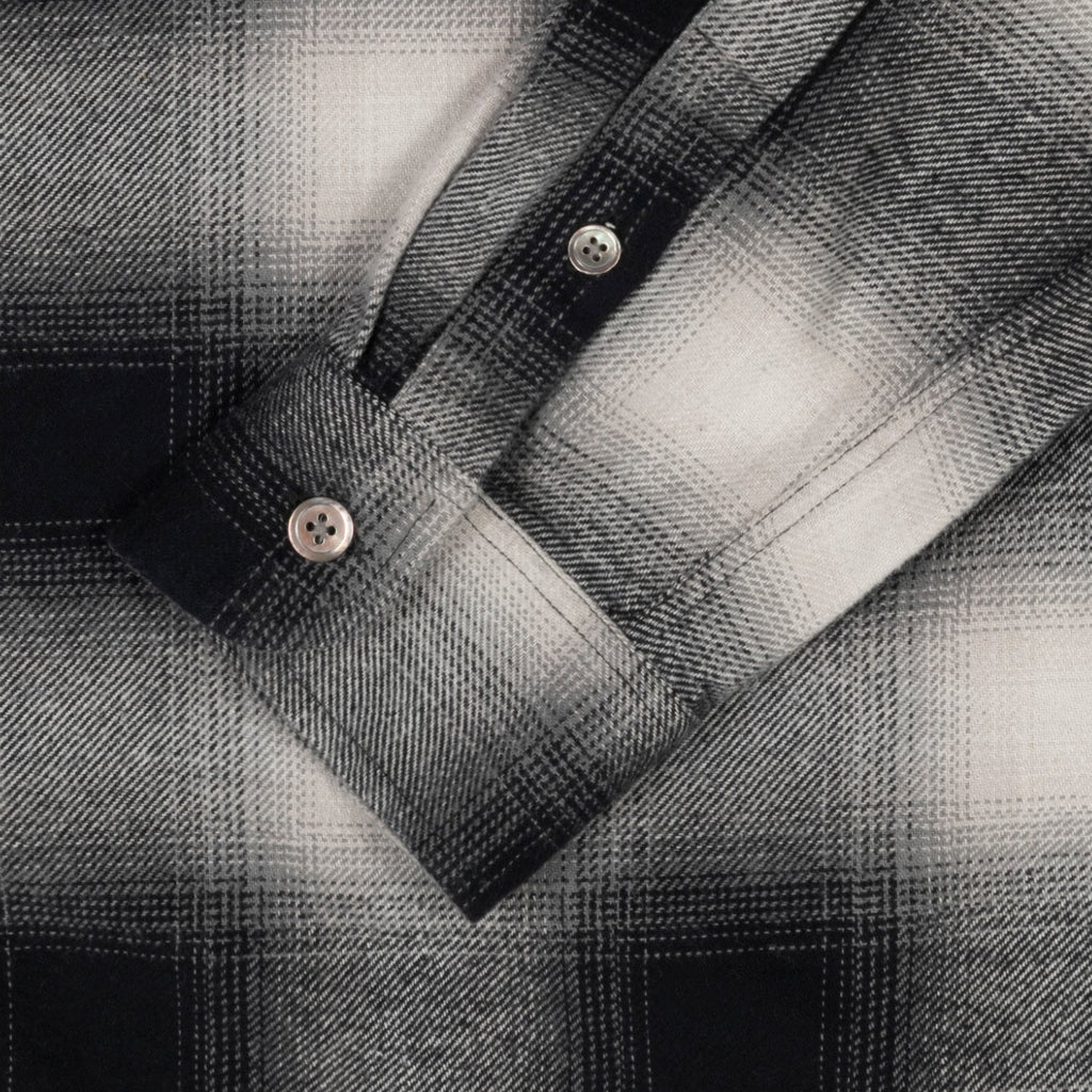 Stussy Bay Plaid Shirt - Charcoal