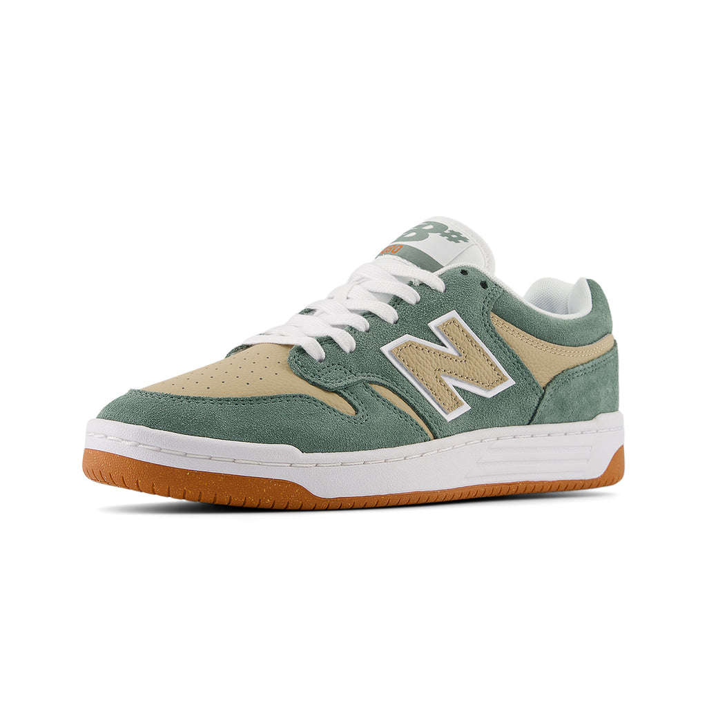 New Balance Numeric NM480 Shoes - Juniper / White - side2