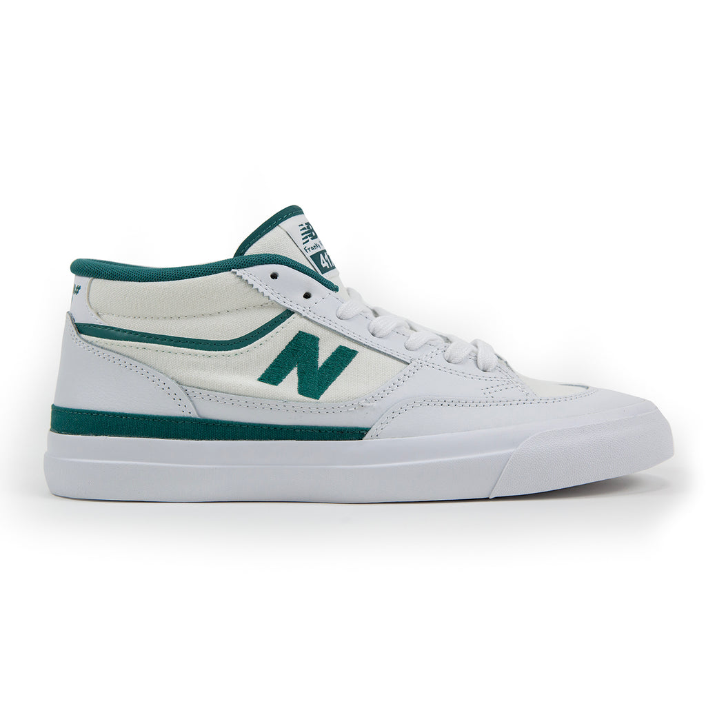 New Balance Numeric 'Franky Villani' NM417 Shoes - White / Vintage Teal