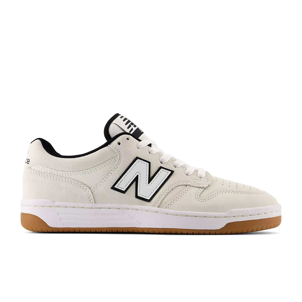 New Balance Numeric NM480 Shoes - White / Black - main