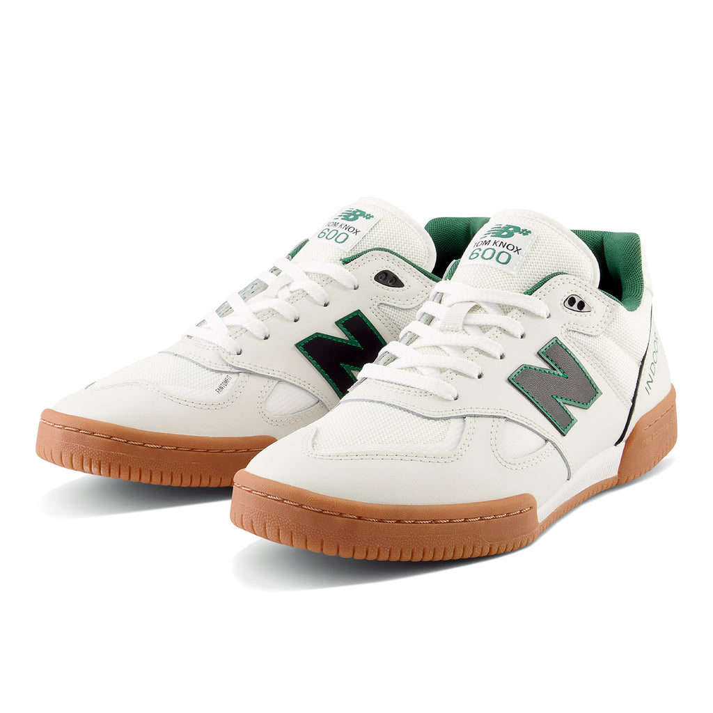 New Balance Numeric NM600 Tom Knox Shoes - White / Green