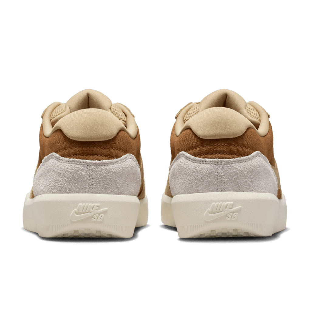 Nike SB Force 58 Shoes - Lt British Tan / Parachute Beige - back