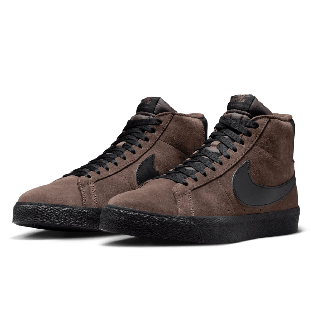 Nike SB Zoom Blazer Mid Shoe - Baroque Brown / Black - Baroque Brown - pair