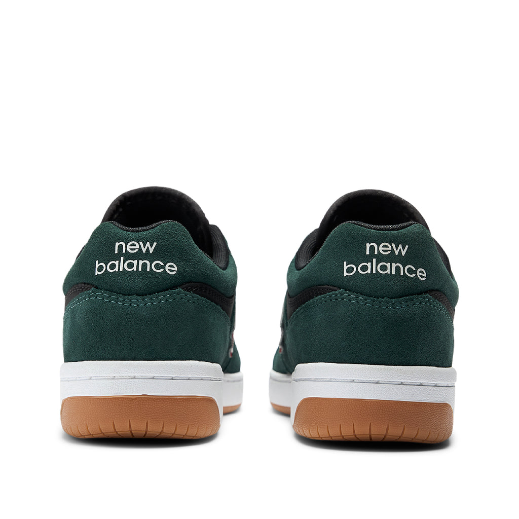 New Balance Numeric 'Jamie Foy'NM480 Shoes - Forest Green / Black - back