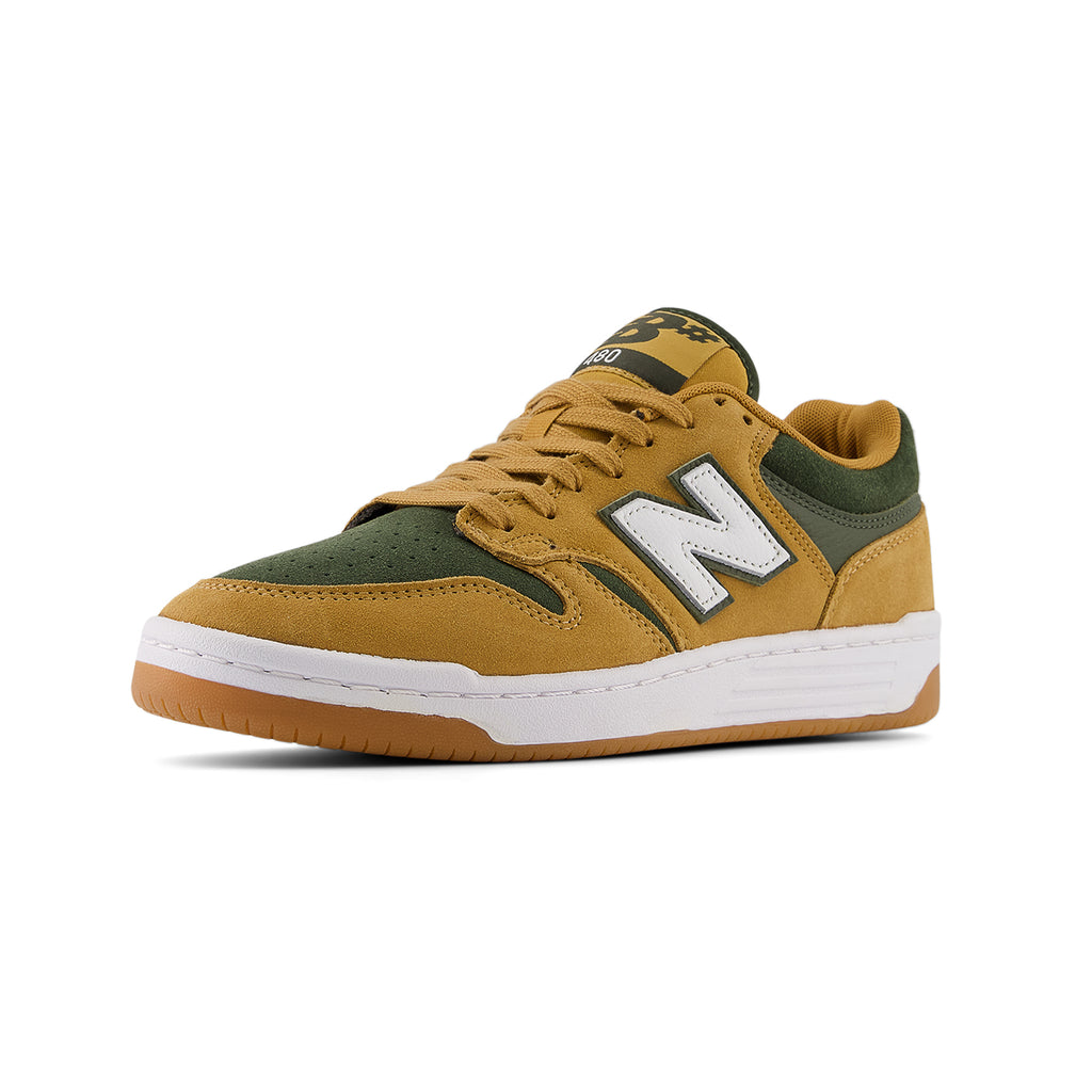 New Balance Numeric NM480 Shoes - Tan / Green