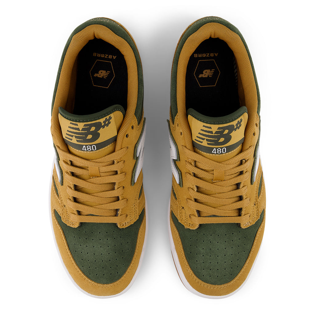 New Balance Numeric NM480 Shoes - Tan / Green