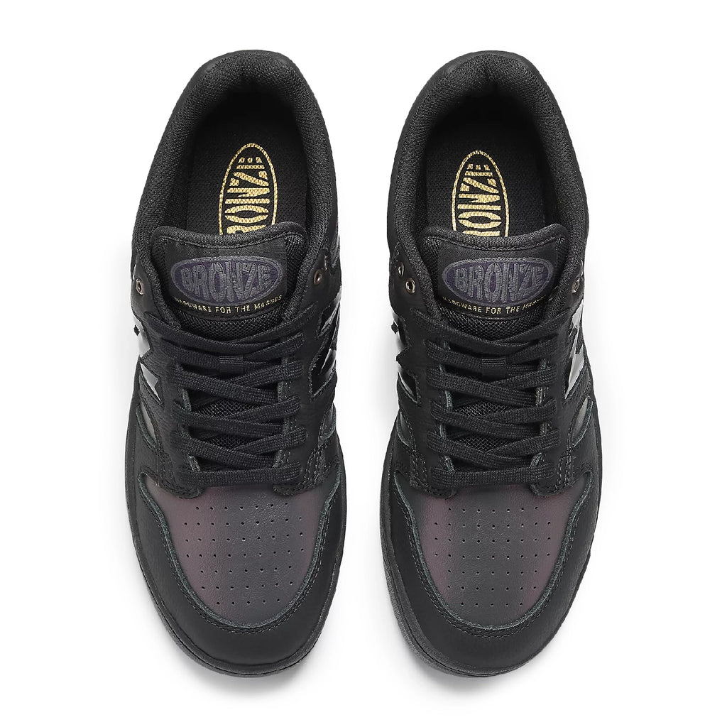 New Balance Numeric x Bronze 56K NM480 Shoes - Black / Purple - top