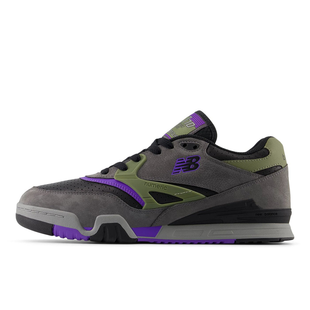 New Balance Numeric NM770 Shoes - Grey / Black / Purple - side