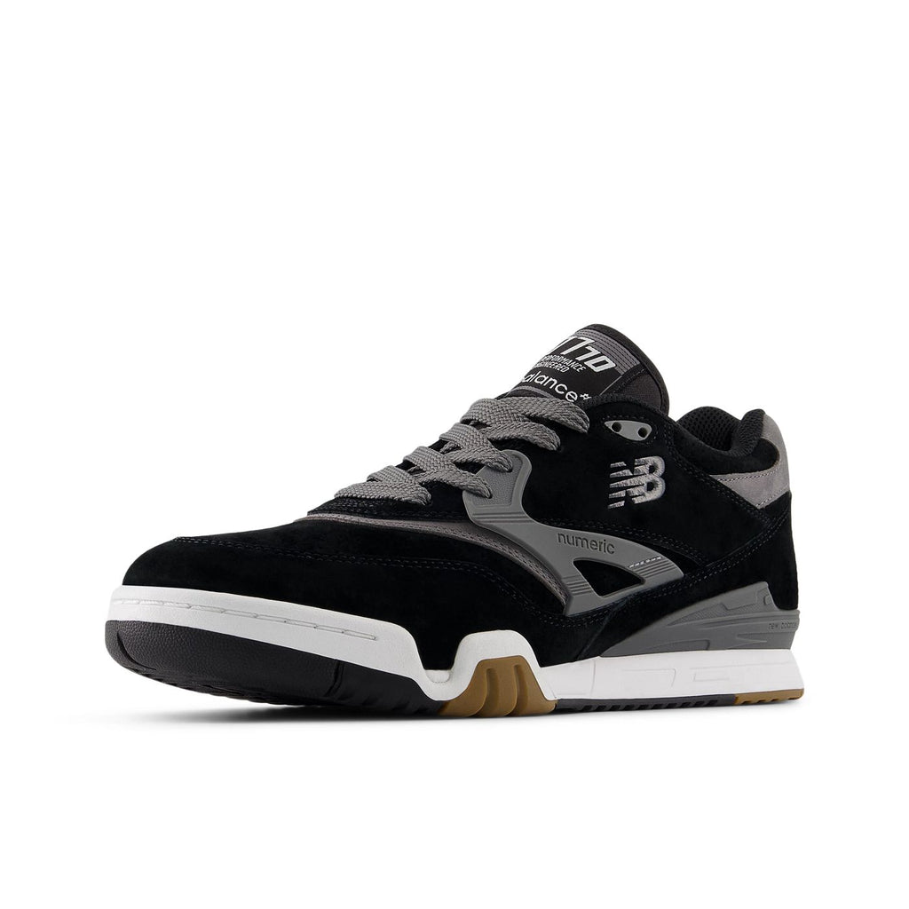 New Balance Numeric NM770 Shoes - Black / Grey - side3