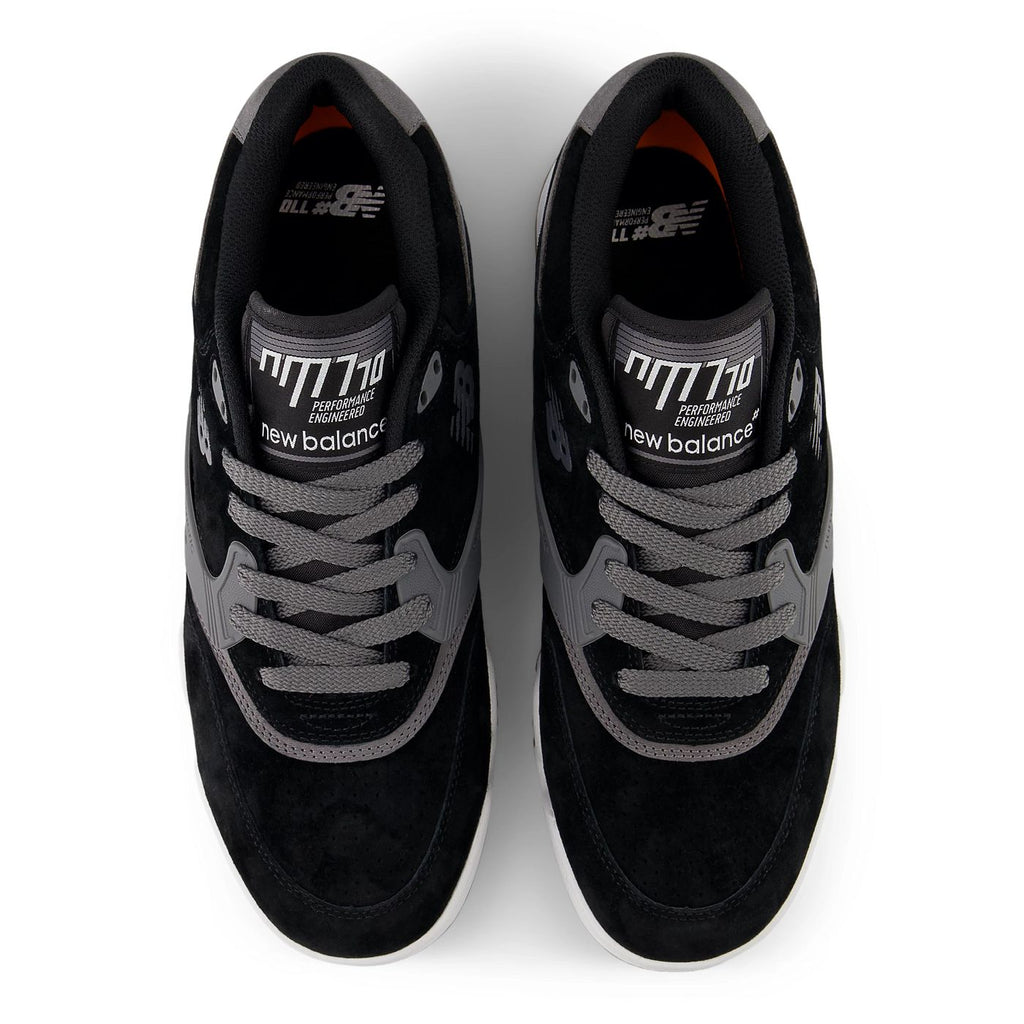 New Balance Numeric NM770 Shoes - Black / Grey - top