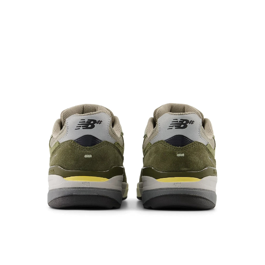 New Balance Numeric 'Andrew Reynolds' NM933 Shoes - Olivine / Dark Olivine - back