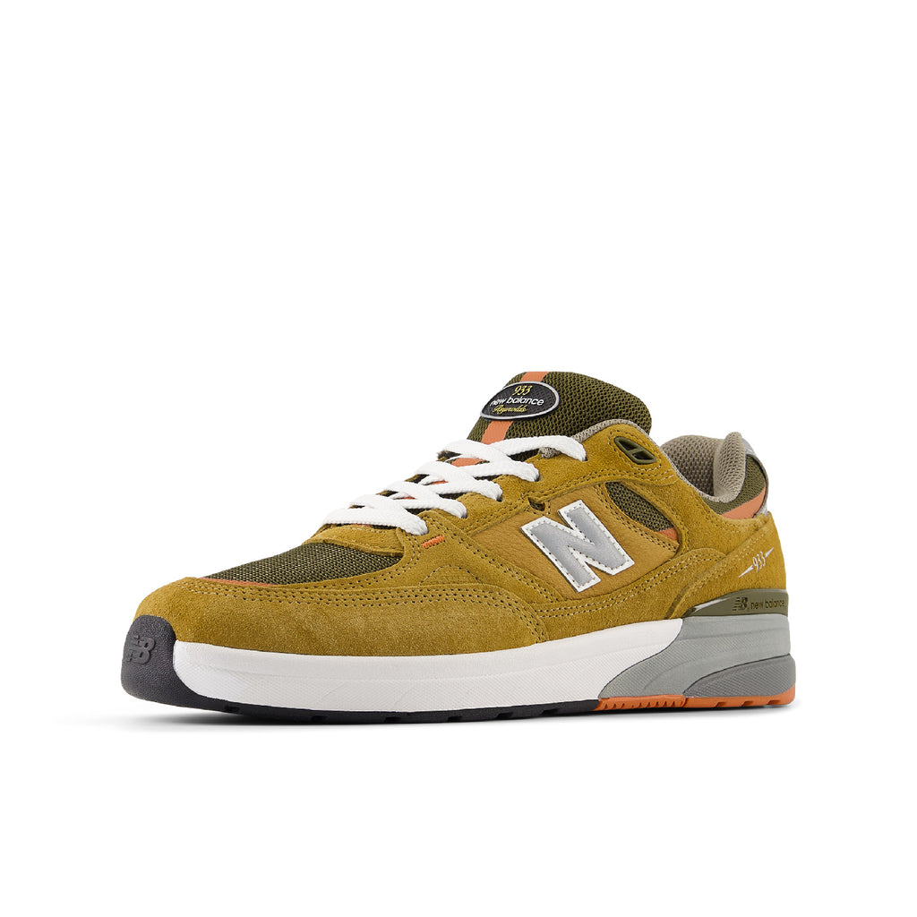 New Balance Numeric 'Andrew Reynolds' NM933 Shoes - Camel / Dark Brown - left
