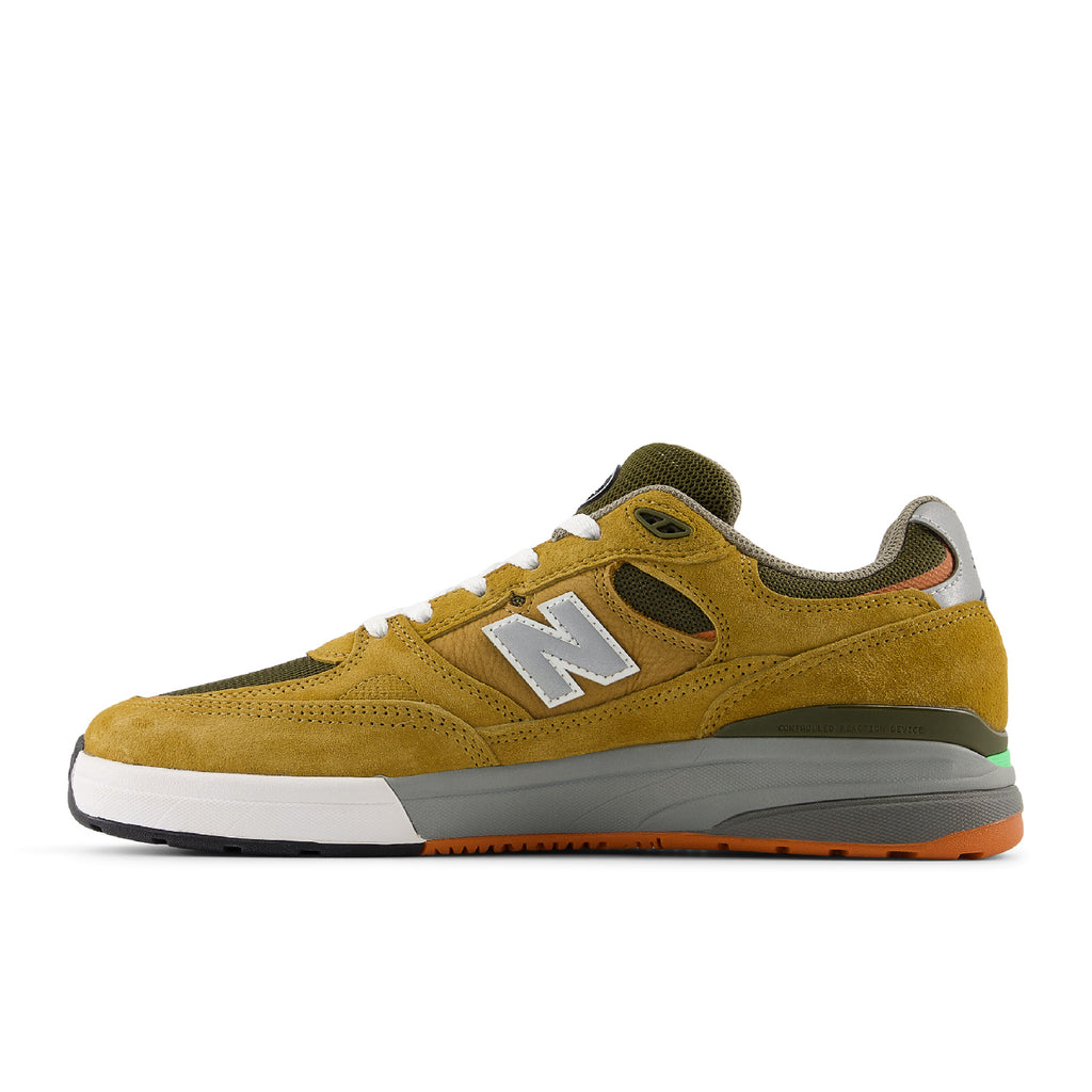 New Balance Numeric 'Andrew Reynolds' NM933 Shoes - Camel / Dark Brown - side