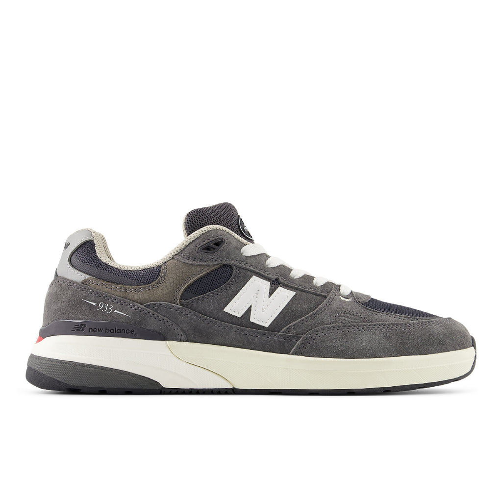 New Balance Numeric 'Andrew Reynolds' NM933 Shoes - Dark Grey / White - main
