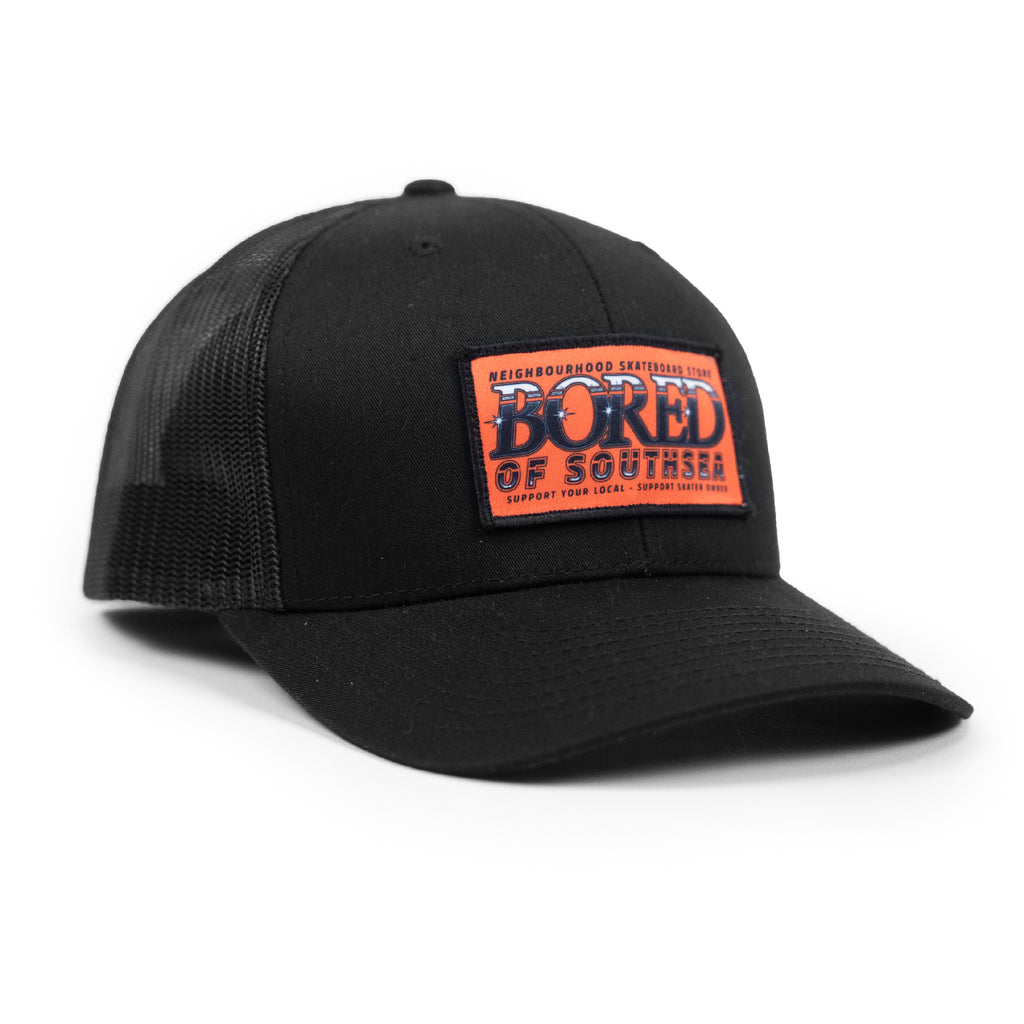Bored of Southsea Neighbourhood  Trucker Cap - Black - main