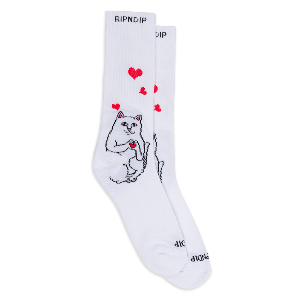 RIPNDIP Nermal Loves Socks - White - main