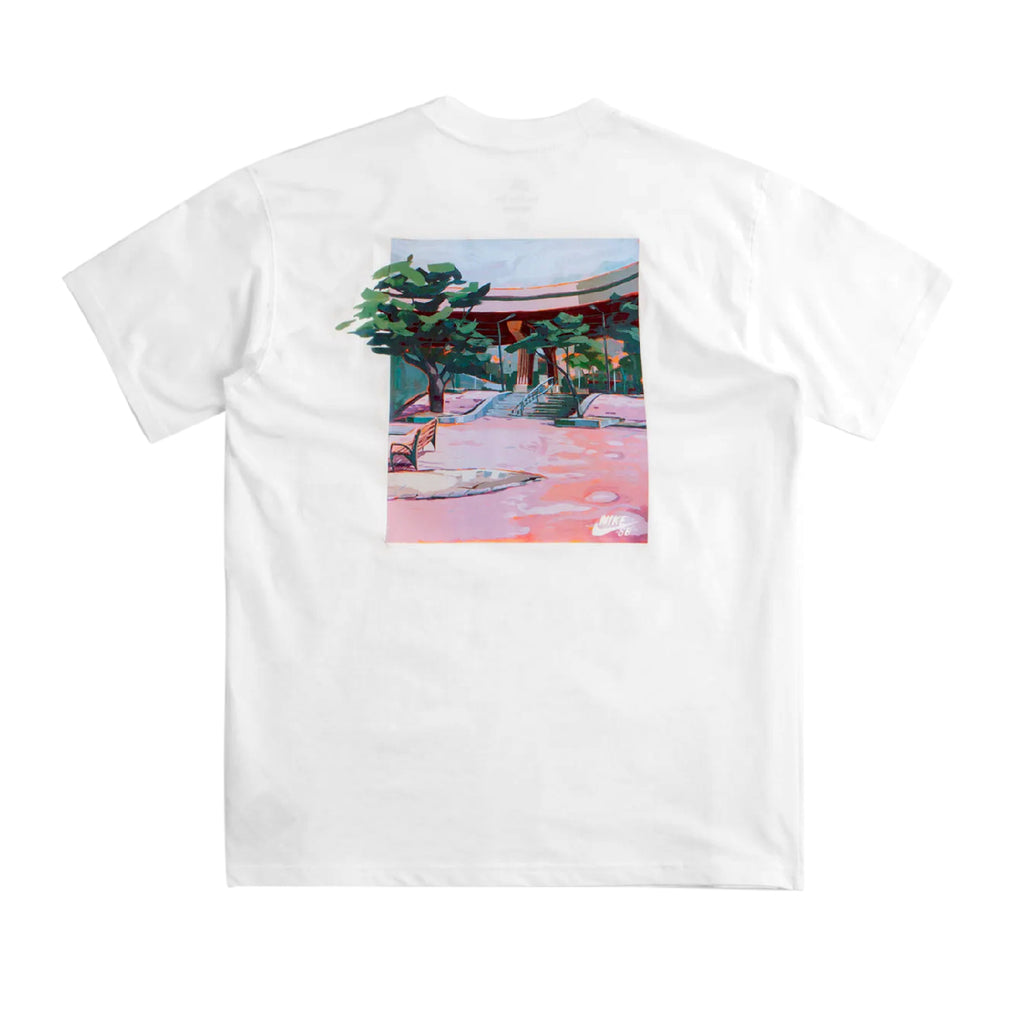 Nike SB Brooklyn Banks T Shirt - White - back