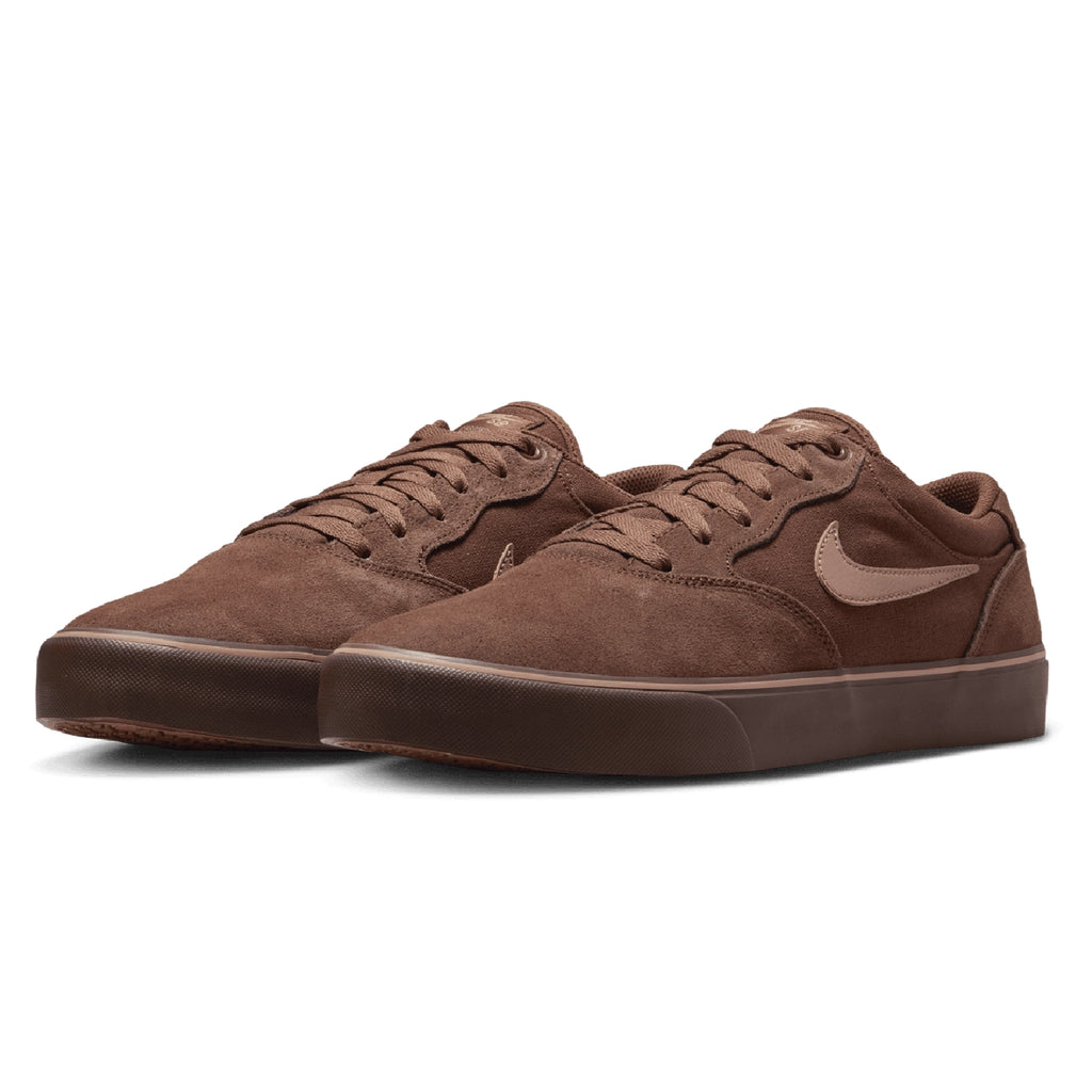 Nike SB Chron  2 Shoes - Fauna Brown / Desert Dust - Baroque Brown - pair