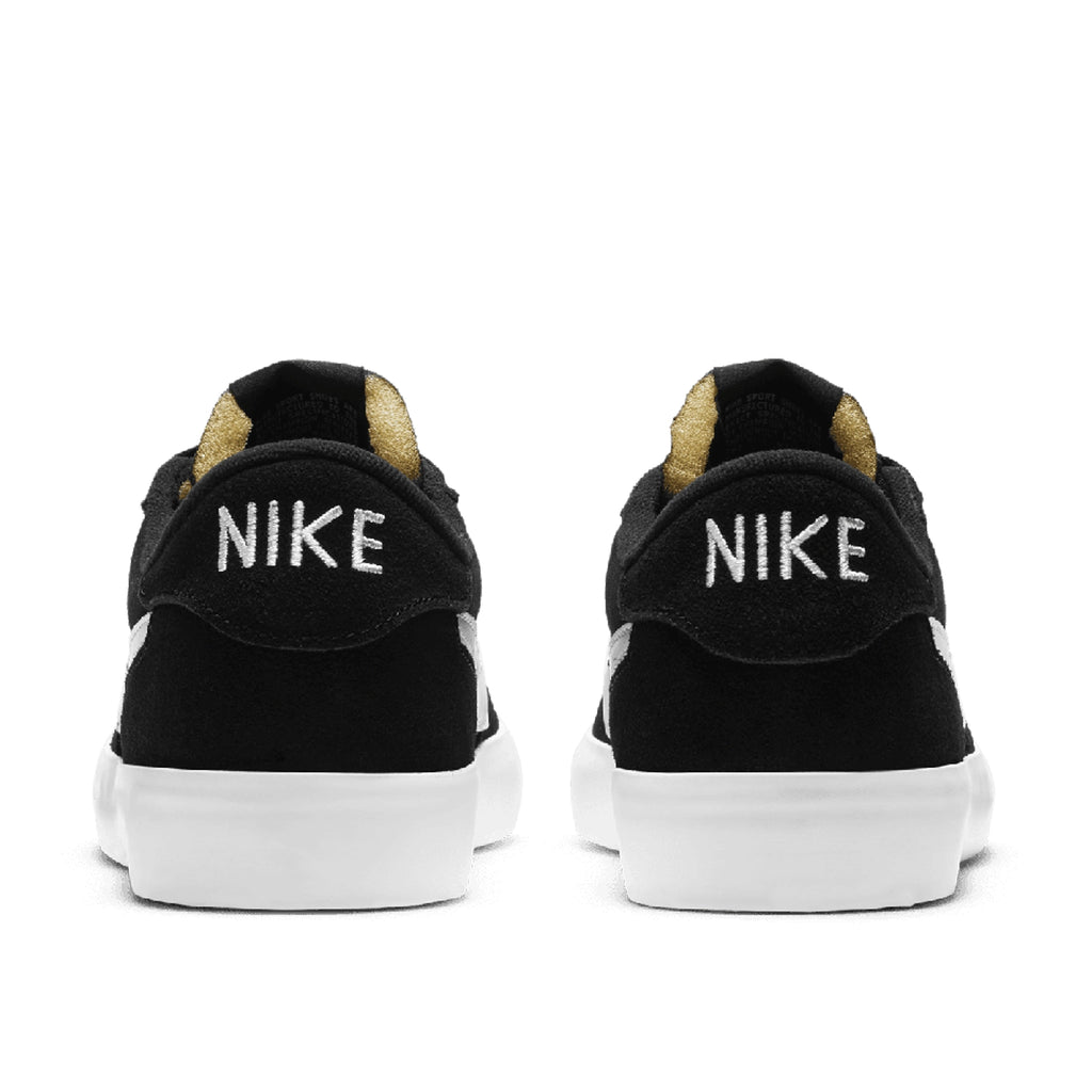 Nike SB Heritage Vulc Shoes - Black / White - Black - White - back