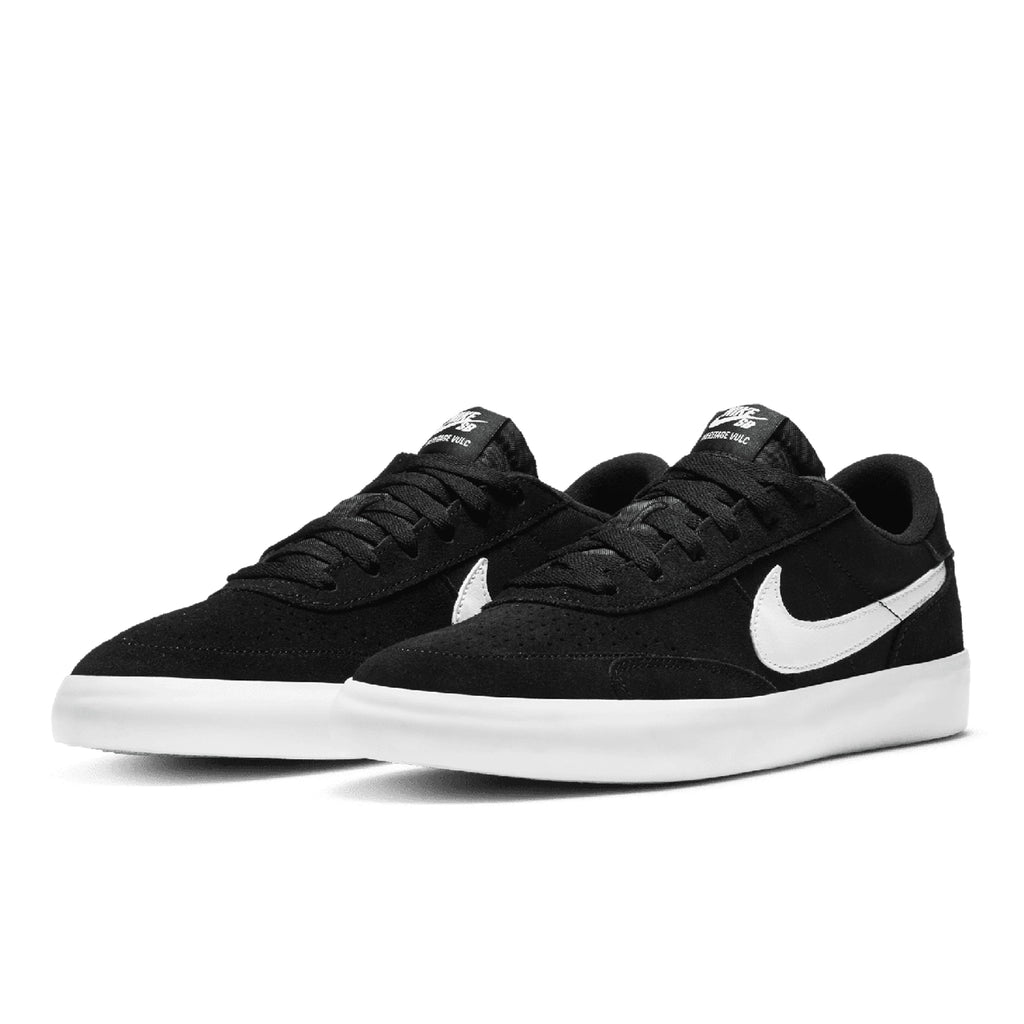 Nike SB Heritage Vulc Shoes - Black / White - Black - White - pair