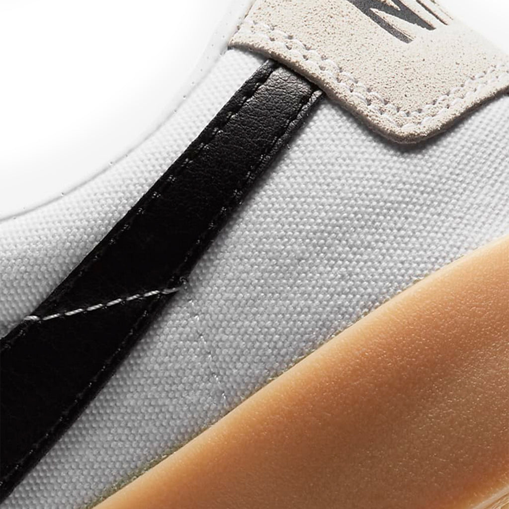 Nike SB Zoom Blazer Low Pro GT Shoes - White / Black - White - White - heel