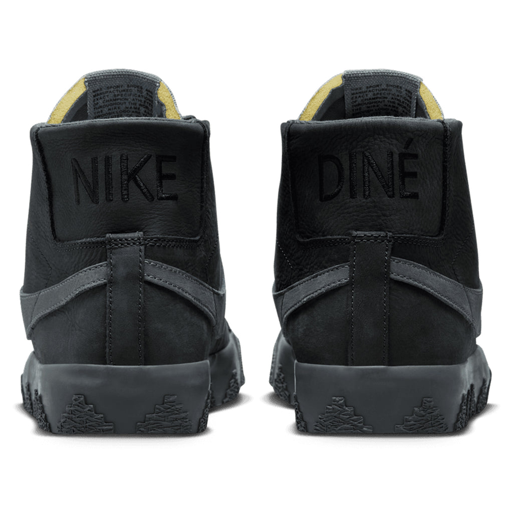 Nike SB Zoom Blazer Mid- Anthracite / Dark Smoke Grey - back