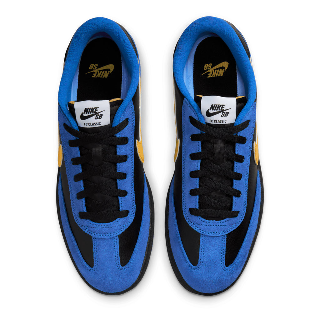 Nike SB FC Classic Shoes - Royal Blue / Varsity Maize - Black - White
