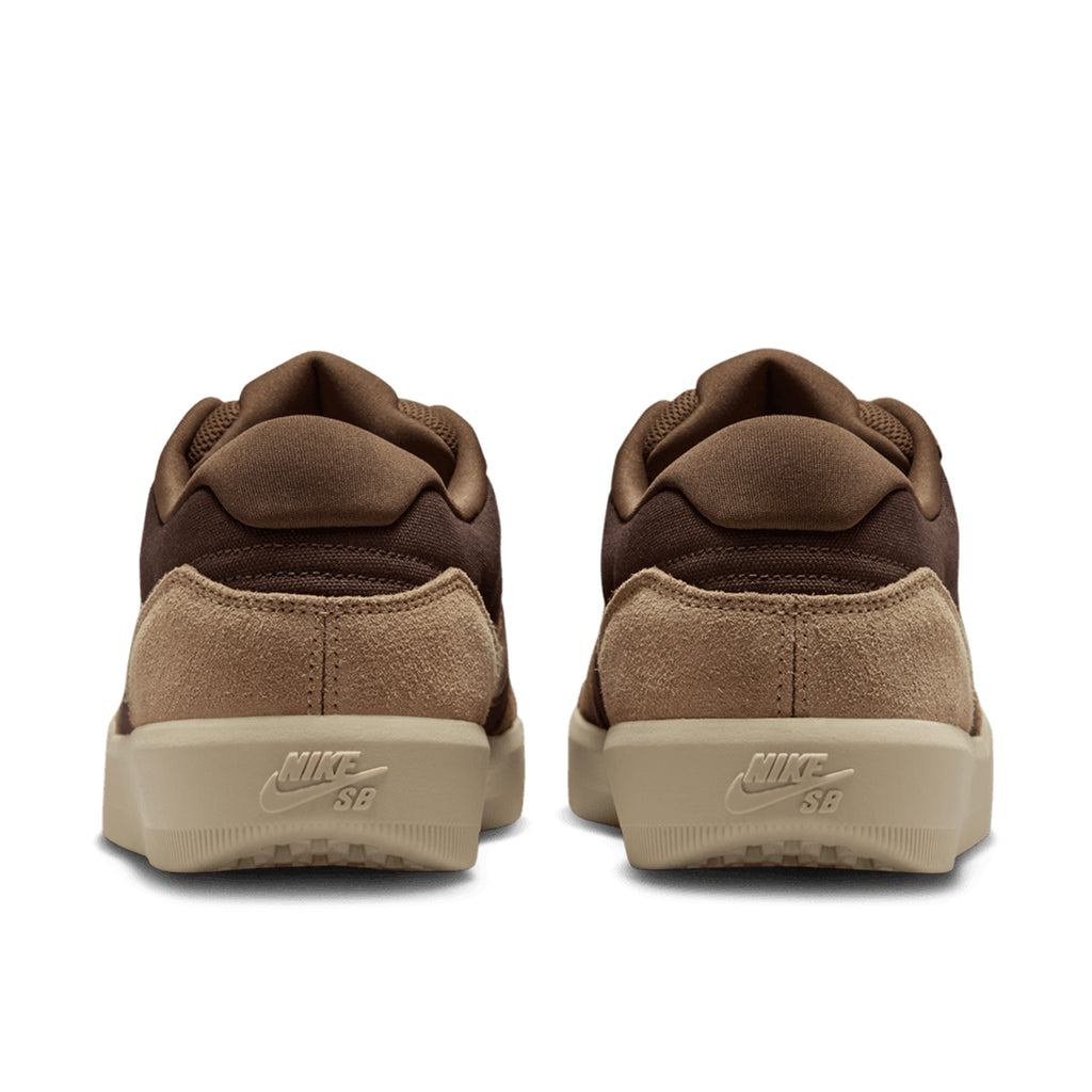 Nike SB Force 58 Shoes - Baroque Brown / Mosswood Brown - back