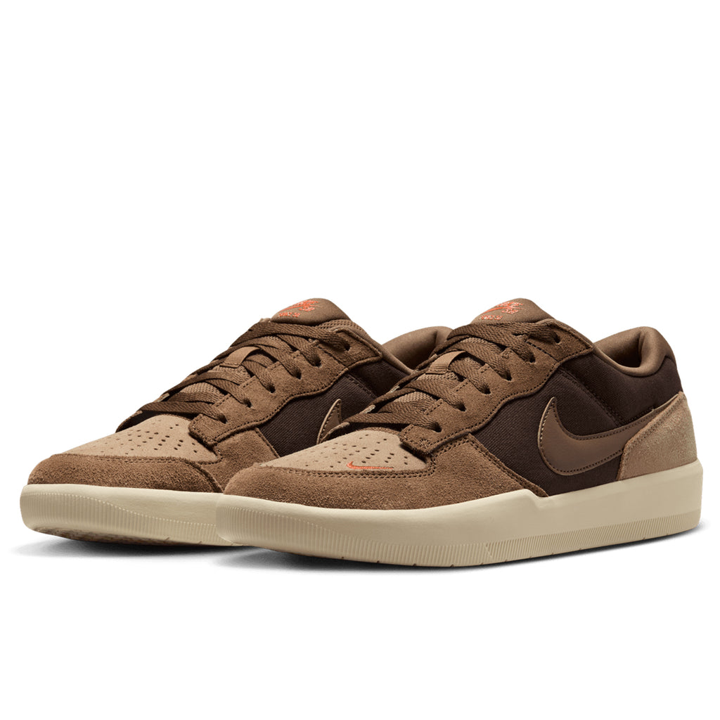 Nike SB Force 58 Shoes - Baroque Brown / Mosswood Brown - pair