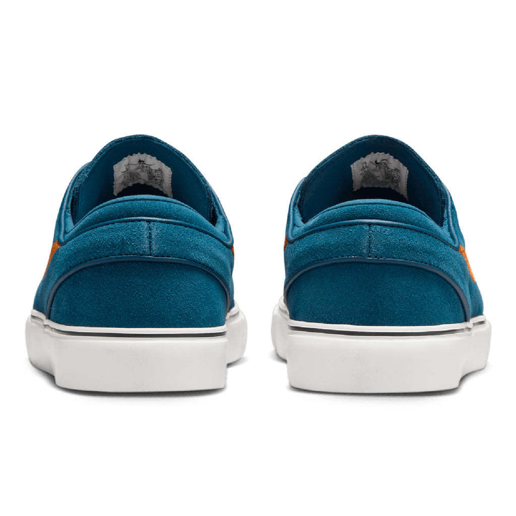 Nike SB Zoom Janoski OG+ Shoes - Blue Force / Campfire Orange - Blue Force - back
