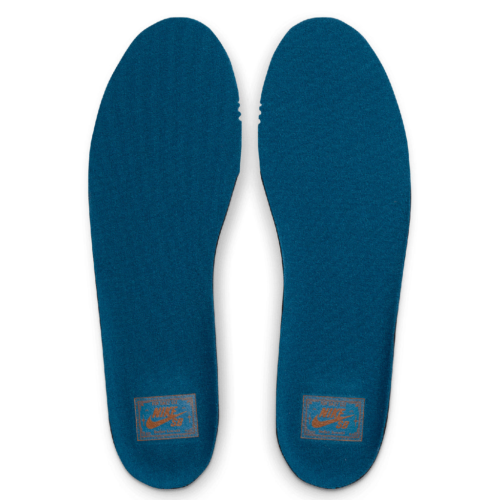 Nike SB Zoom Janoski OG+ Shoes - Blue Force / Campfire Orange - Blue Force - innersole