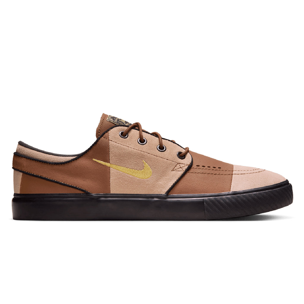 Nike SB Zoom Janoski OG+ Premium Shoes - Lt British Tan / Saturn Gold - Hemp - Black - main