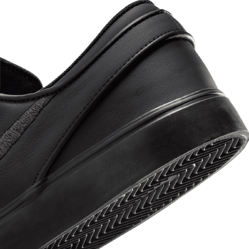 Nike SB Zoom Janoski OG+ ISO Shoes - Black / Black - Black - heel