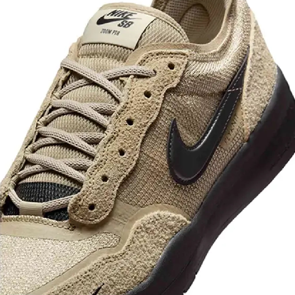 Nike SB PS8 Shoes - Light Khaki / Black - Desert Khaki - Black - front