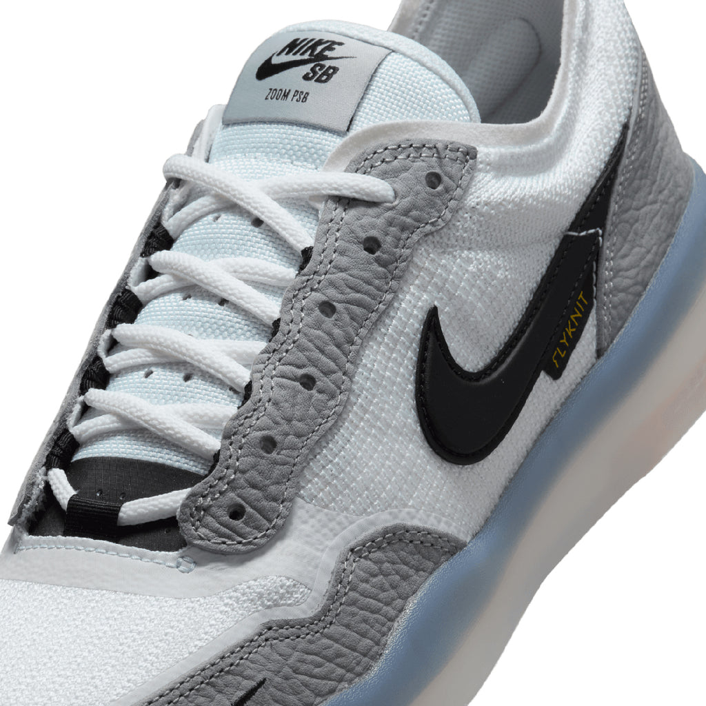 Nike SB PS8 Wolf Grey / Black - Wolf Grey - White - front