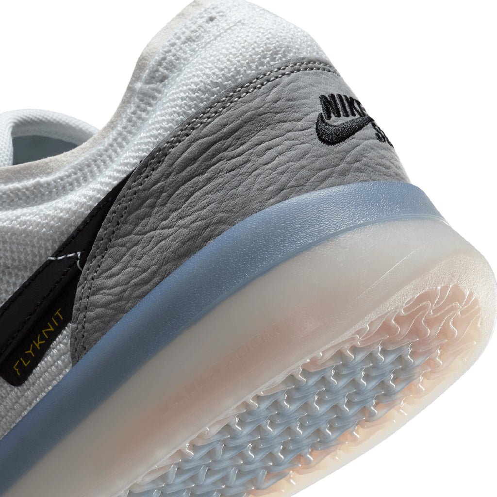 Nike SB PS8 Wolf Grey / Black - Wolf Grey - White - heel