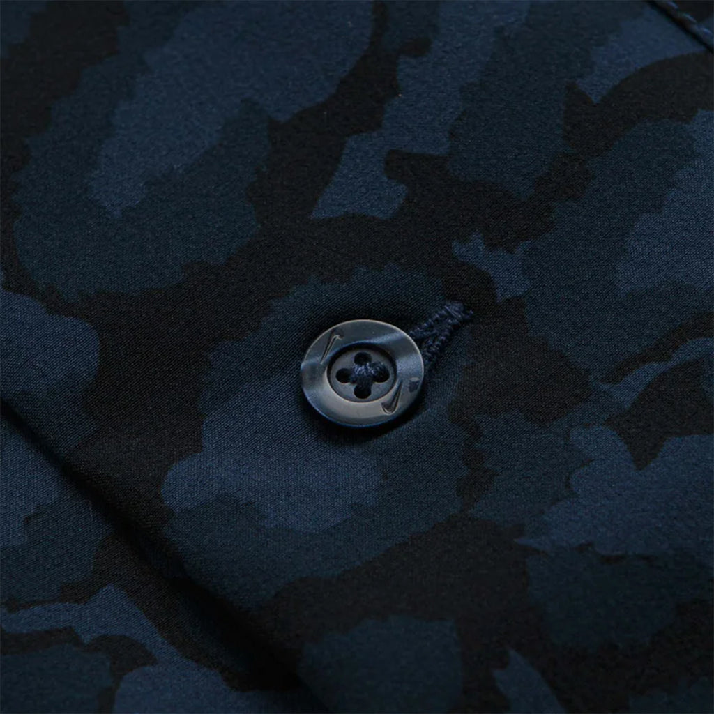 Nike SB S/S Bowling Button Up Shirt - Midnight Navy