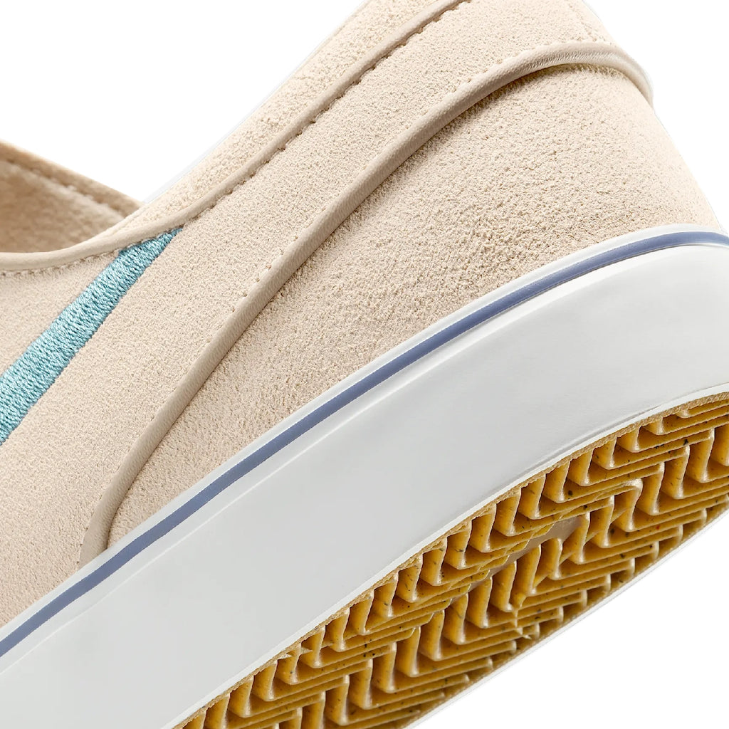 Nike SB Zoom Janoski OG+ Shoes - Sandrift / Smokey Blue - Thunder Blue - heel