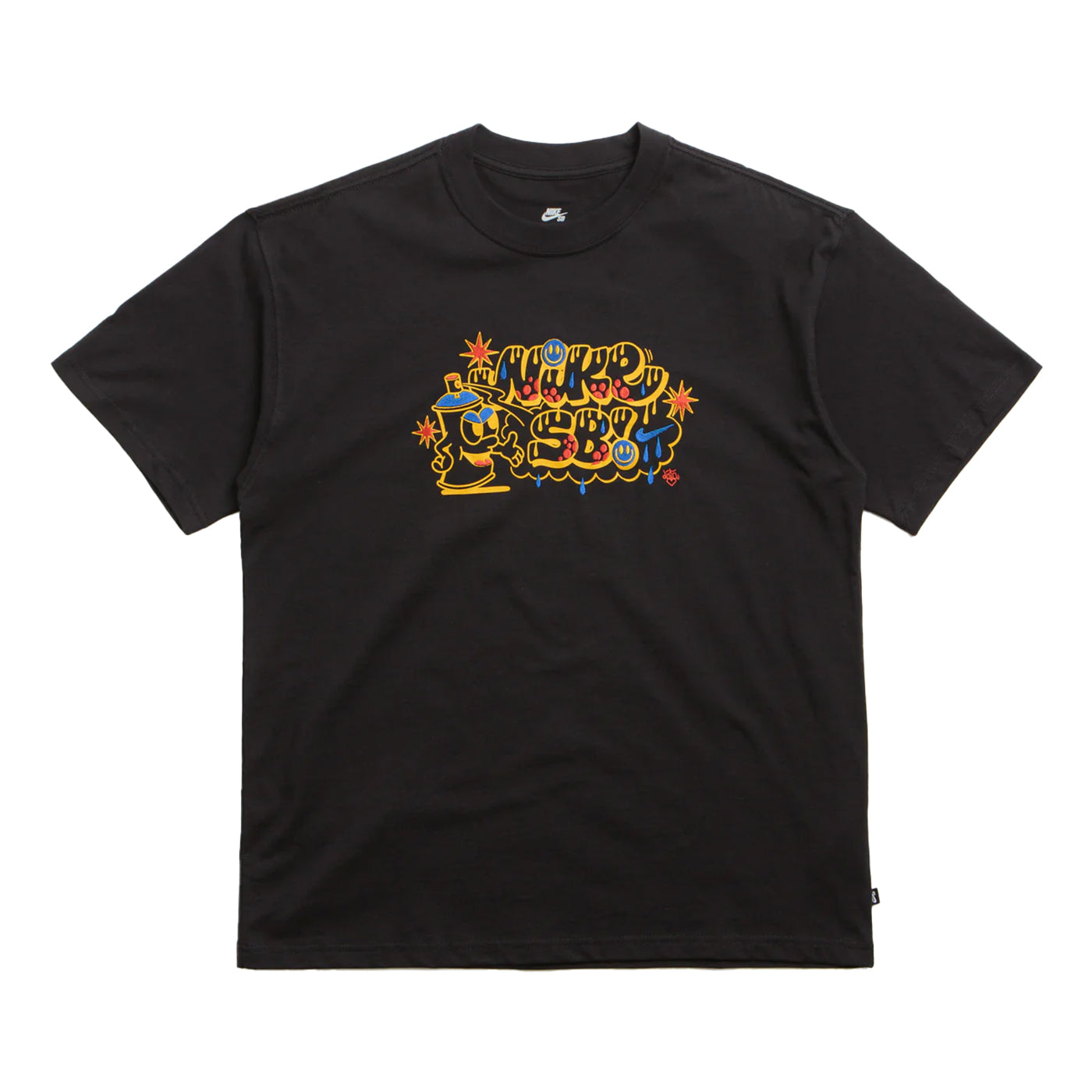 Spray Can T Shirt in Black by Nike SB | Bored of Southsea