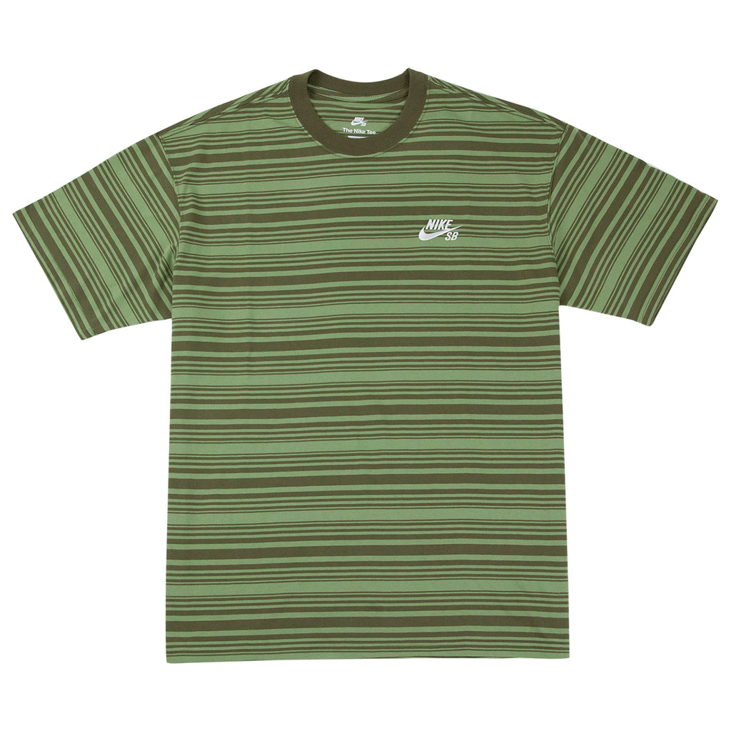 Nike SB Stripe T Shirt - Oil Green - main