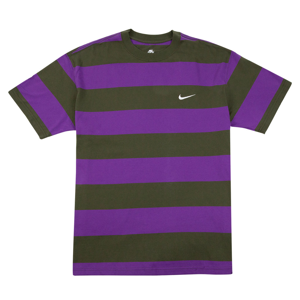 Stripe T Shirt in Cargo / Khaki by Nike SB | Bored of Southsea